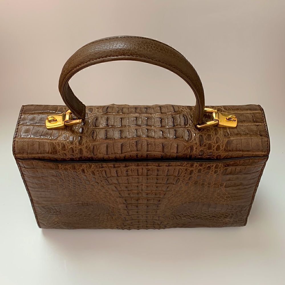 👜Genuine Crocodile Leather Handbag - Picture 6 of 10